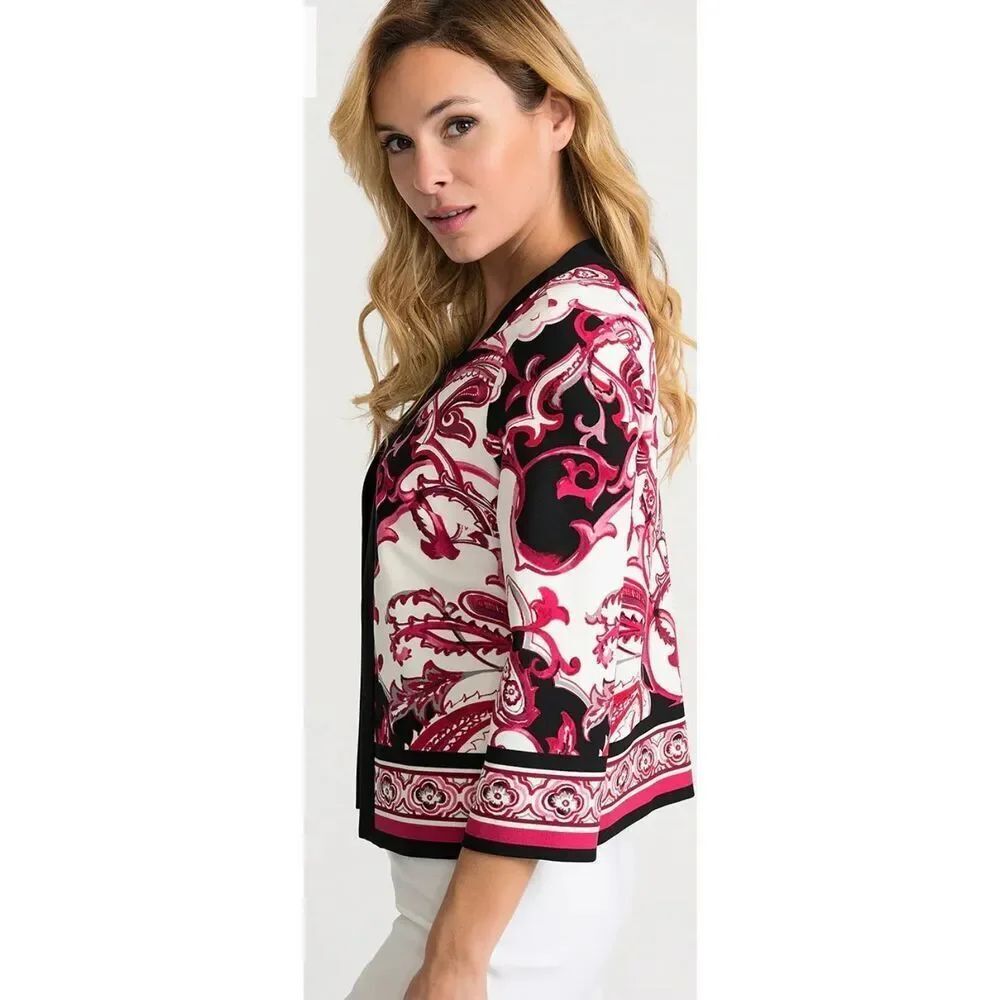 Joseph Ribkoff Vanilla-Multi Jacket size 14 - Picture 2 of 8